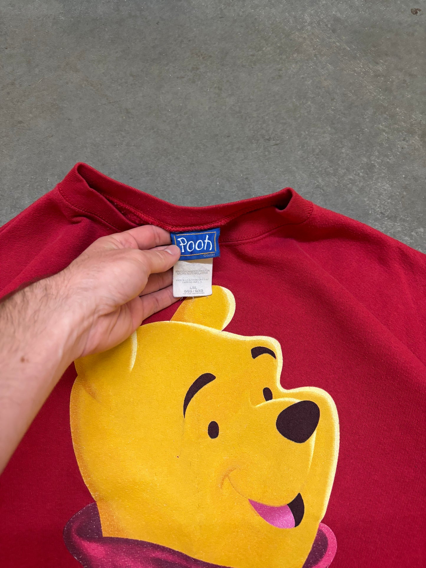 Vintage Pooh Sweatshirt - XL
