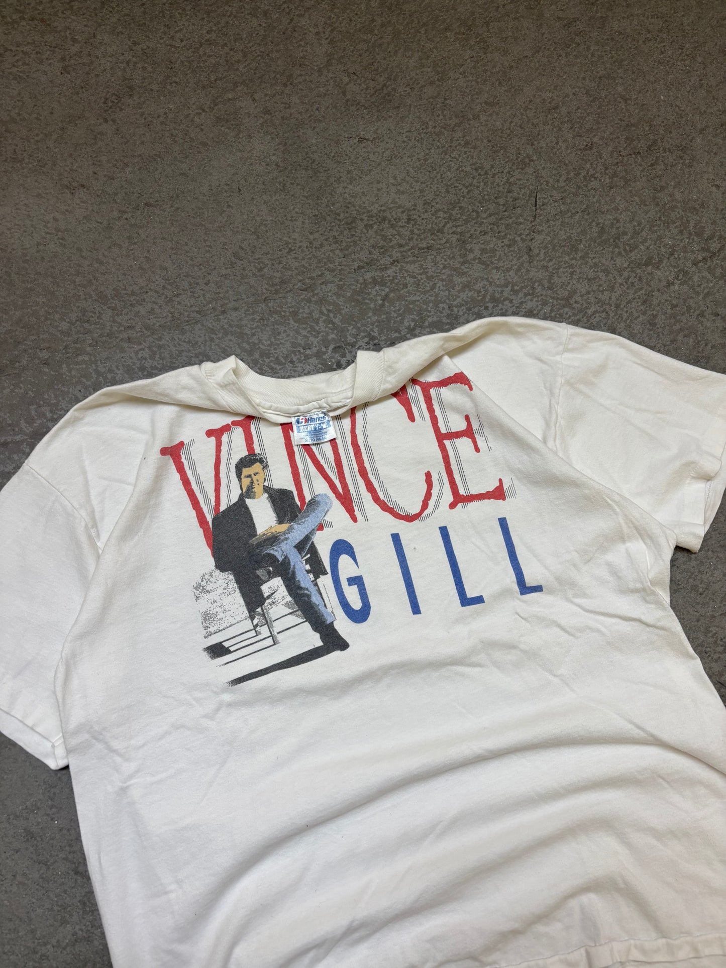 1992 Vince Gill Tour Tee - L