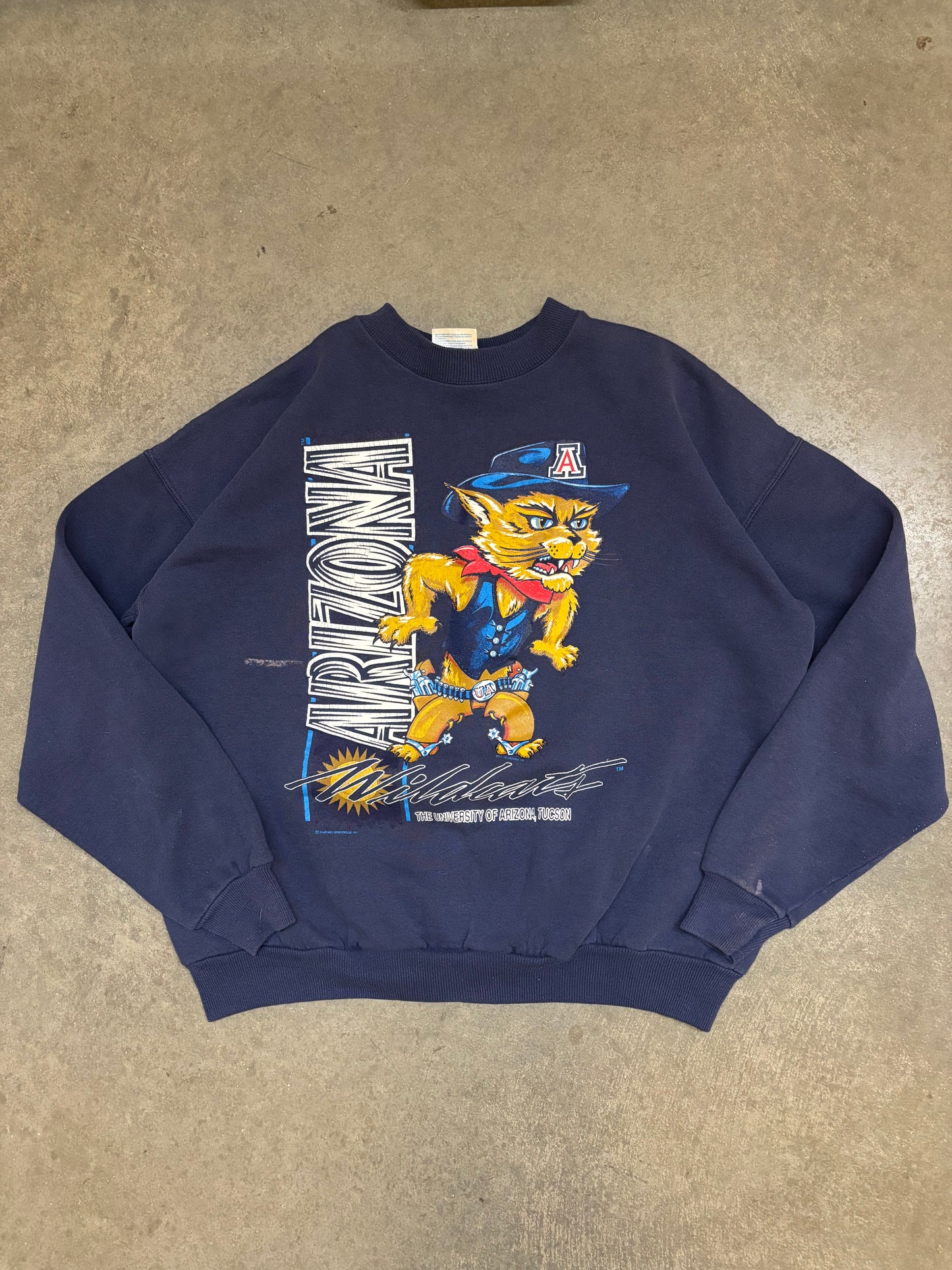 90s Arizona Wildcats Sweatshirt - L