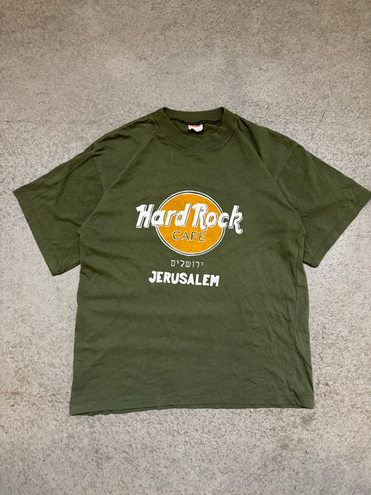 90s Jerusalem Hard Rock Tee - L