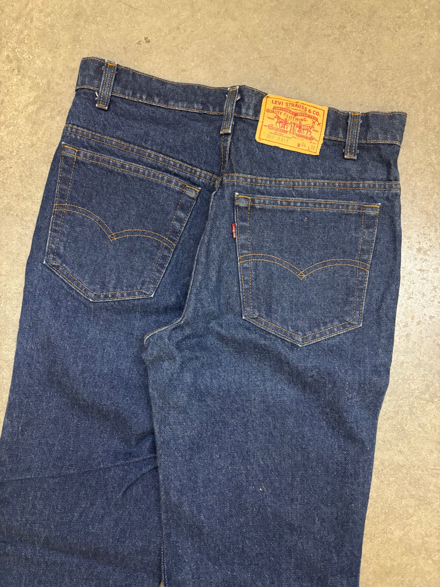 Dark 80s Levis 517 - 34x32