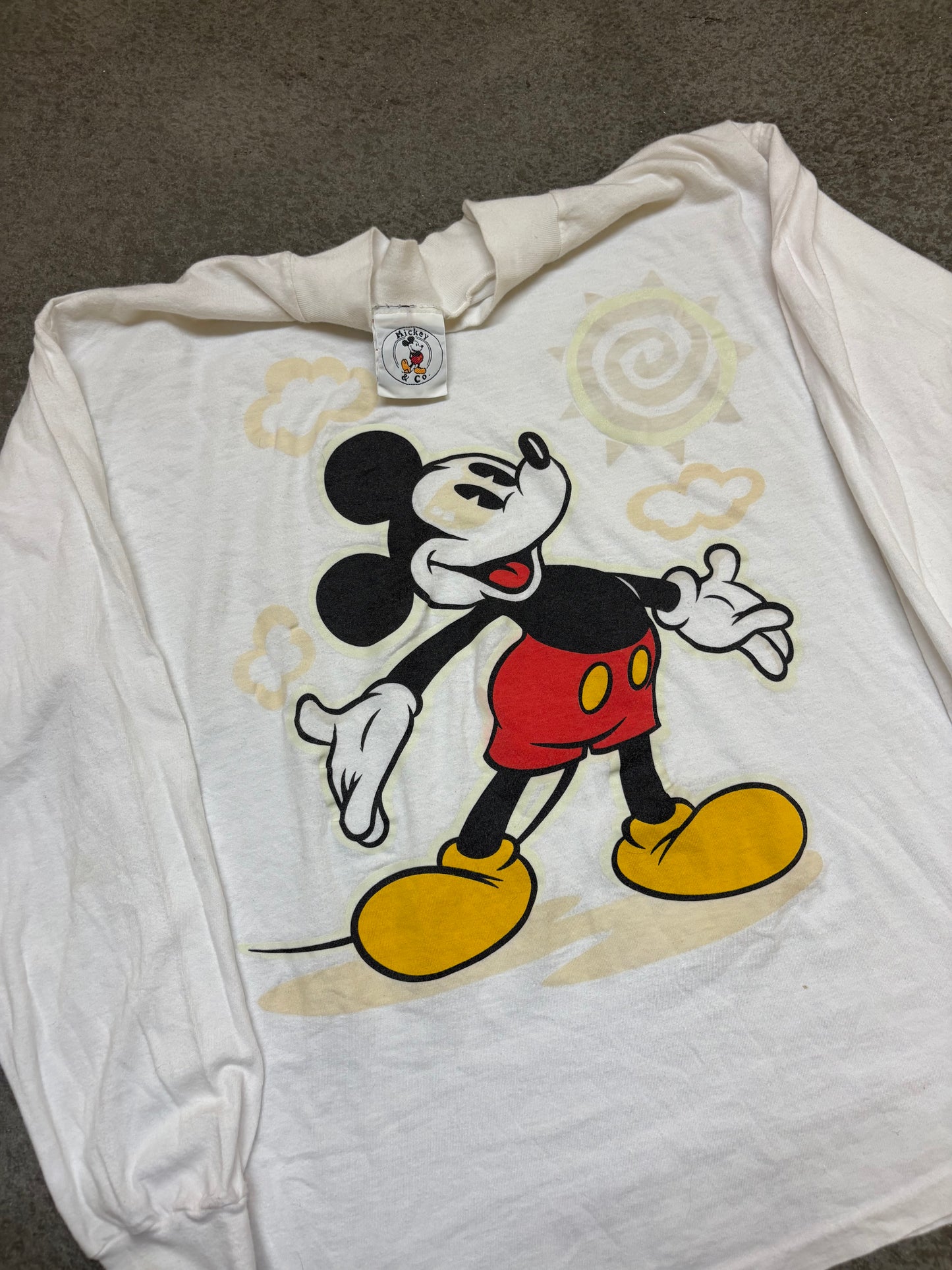 90s Mickey Long Sleeve - L