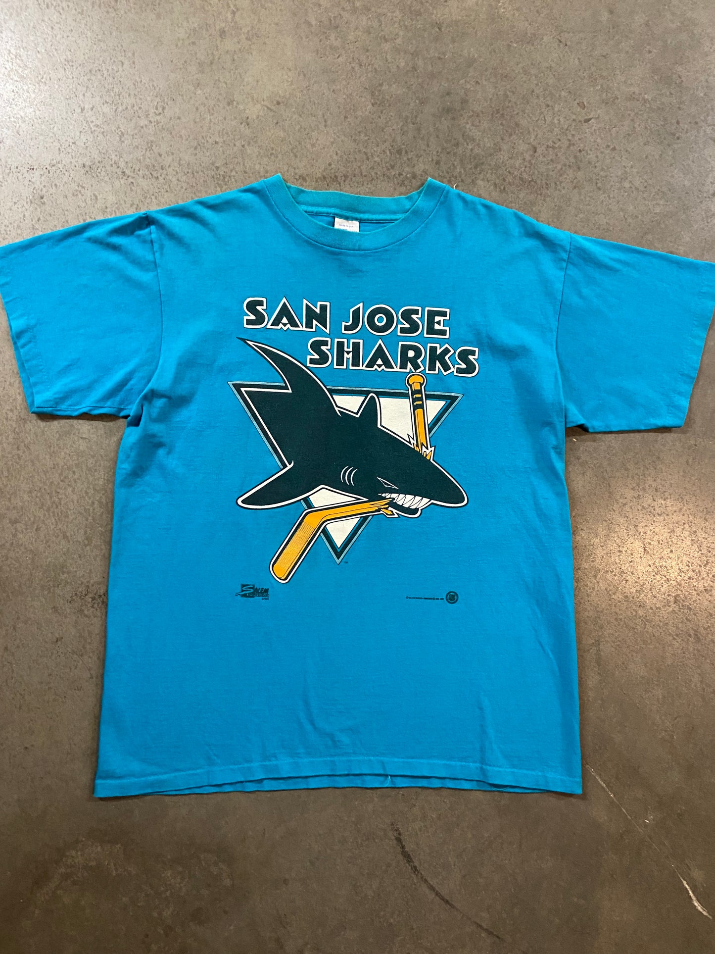 1991 San Jose Sharks Tee - XL