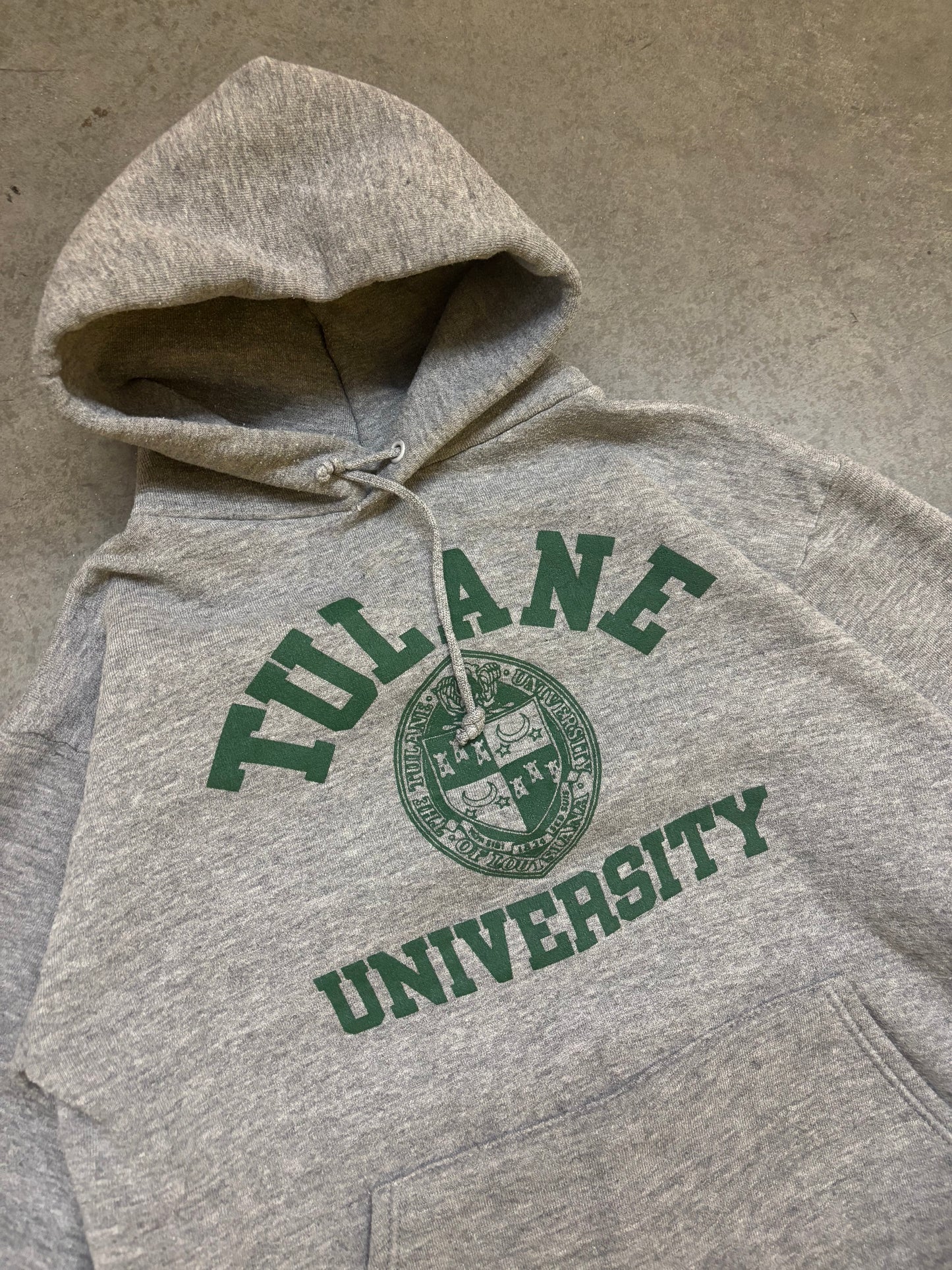 90s Tulane Hoodie - M
