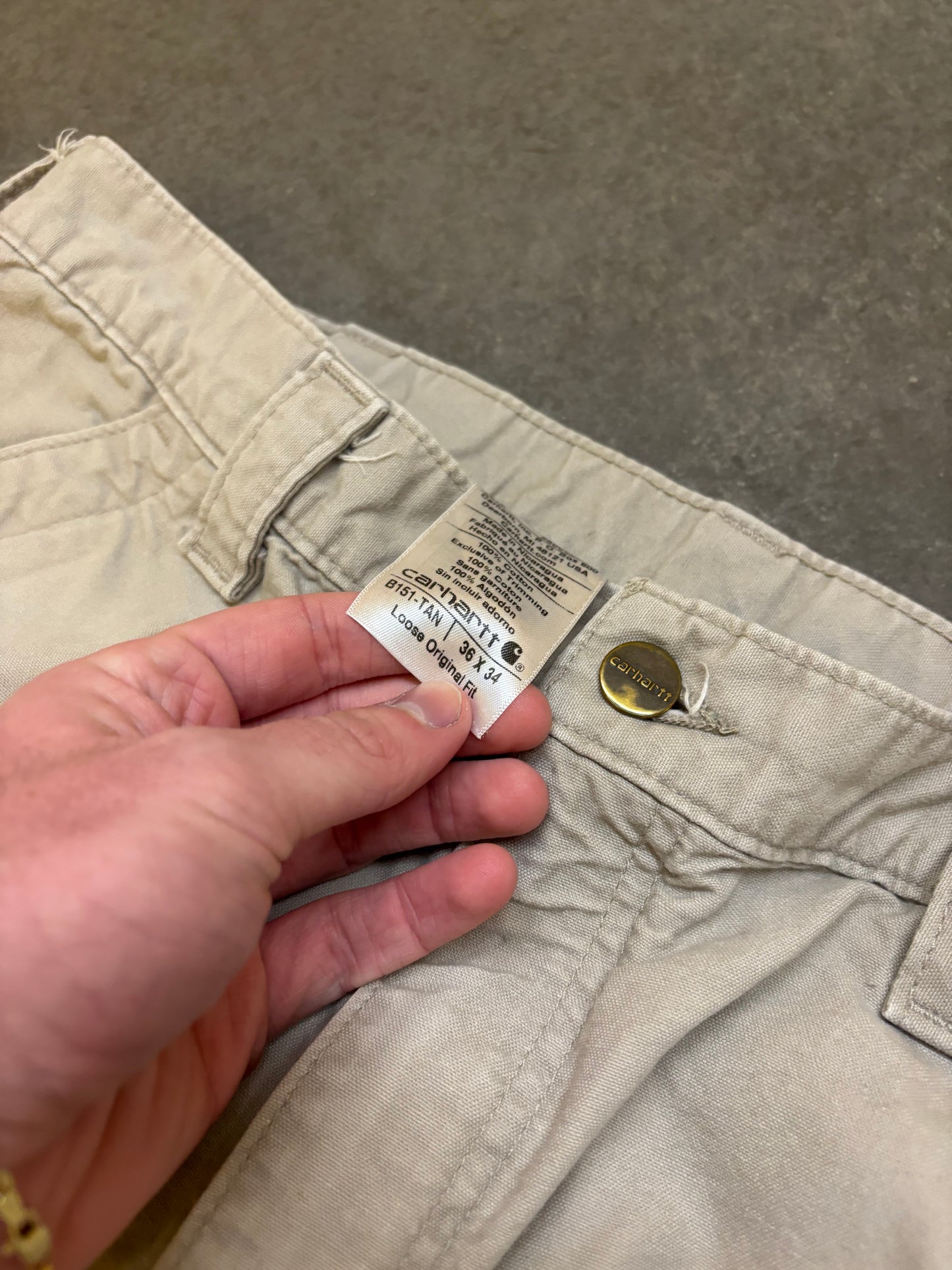 Carhartt Carpenter Pants - 36x34