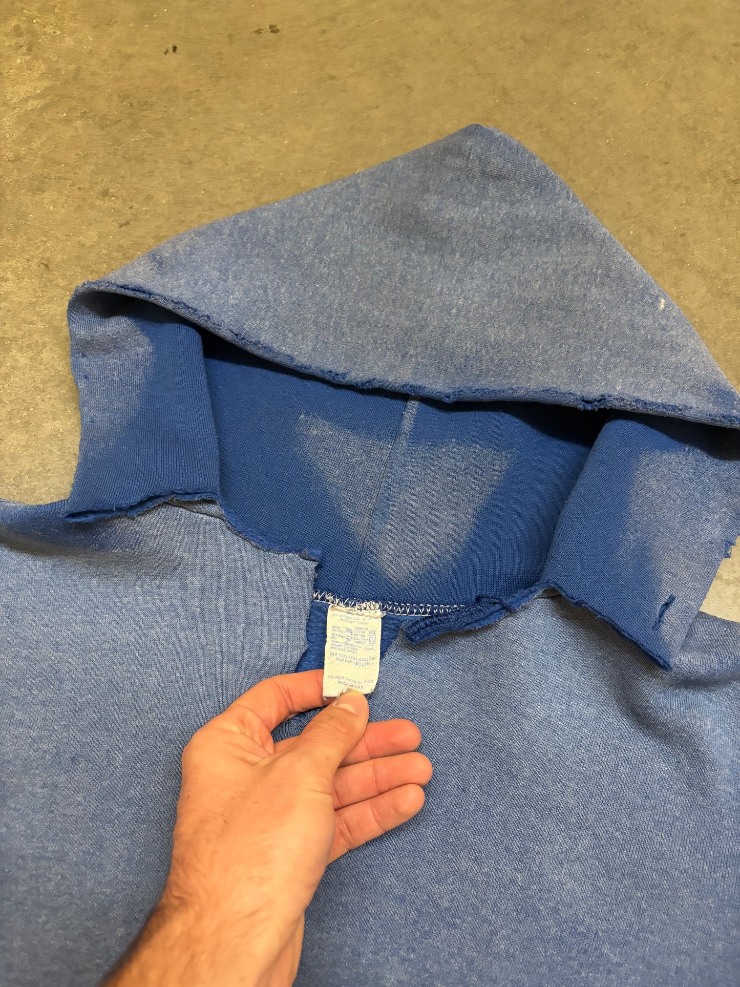 80s Faded Hoodie - M