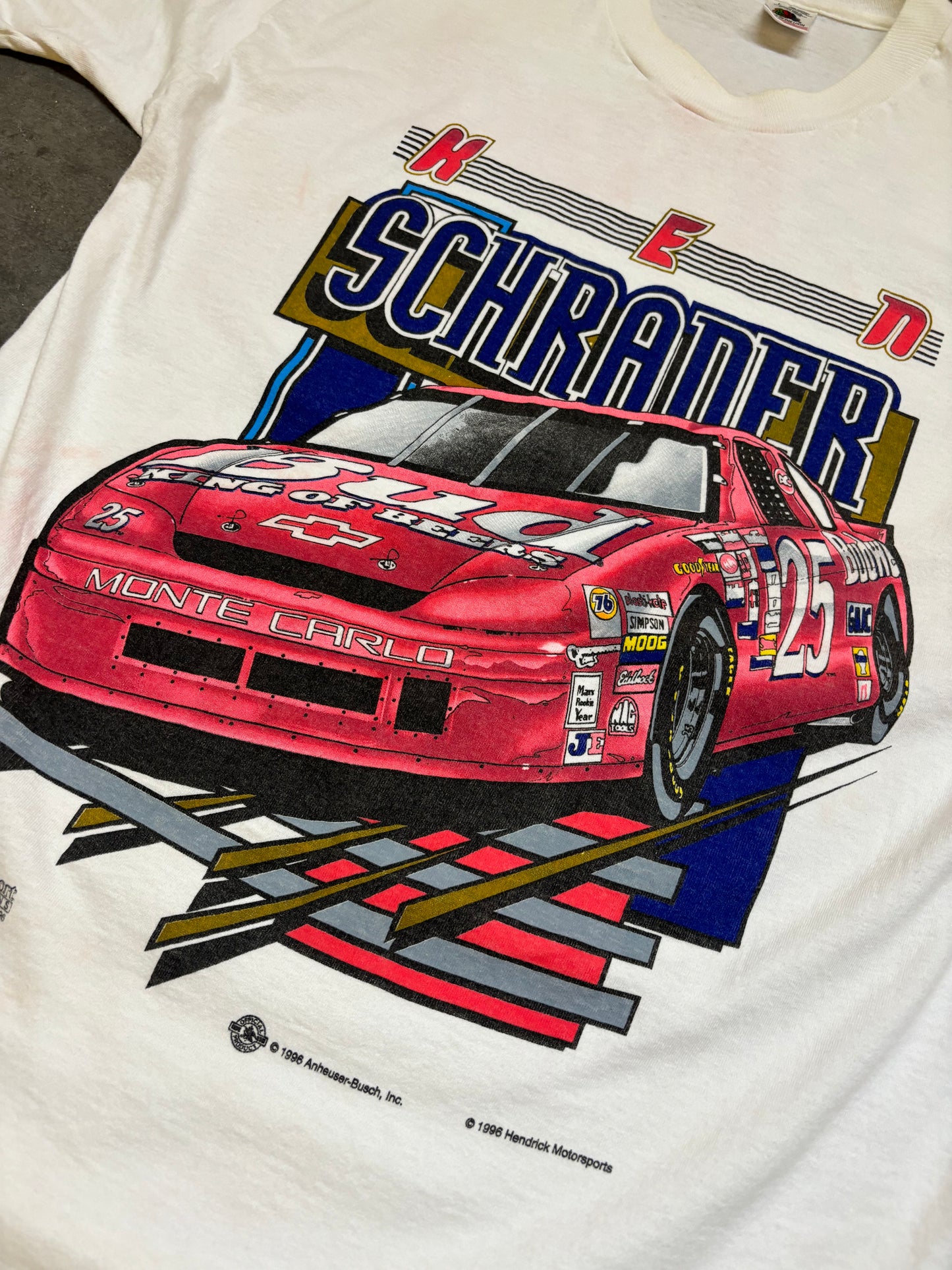 90s Nascar Tee - L