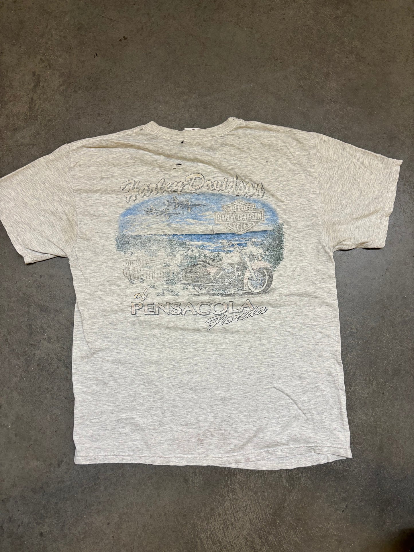 2000s Harley Pocket Tee - L