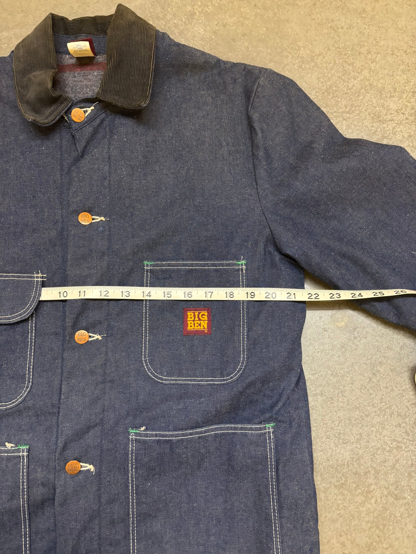 1970/80s Deadstock Big Ben Chore Coat - M