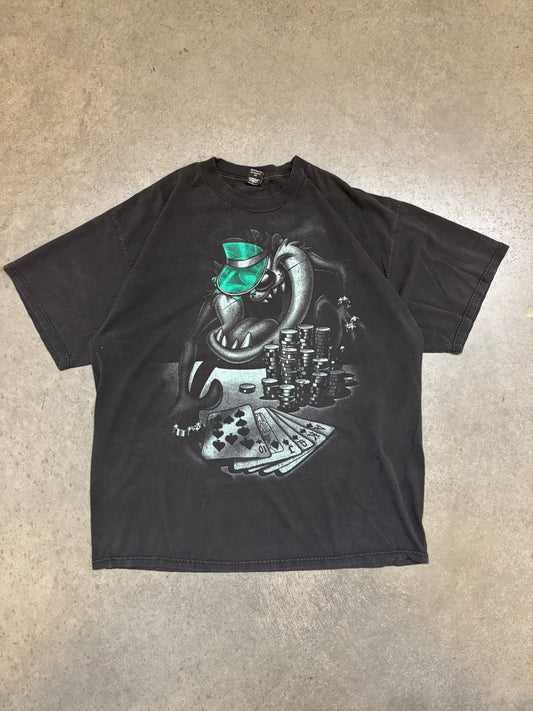 Evil Taz Poker Tee - XL