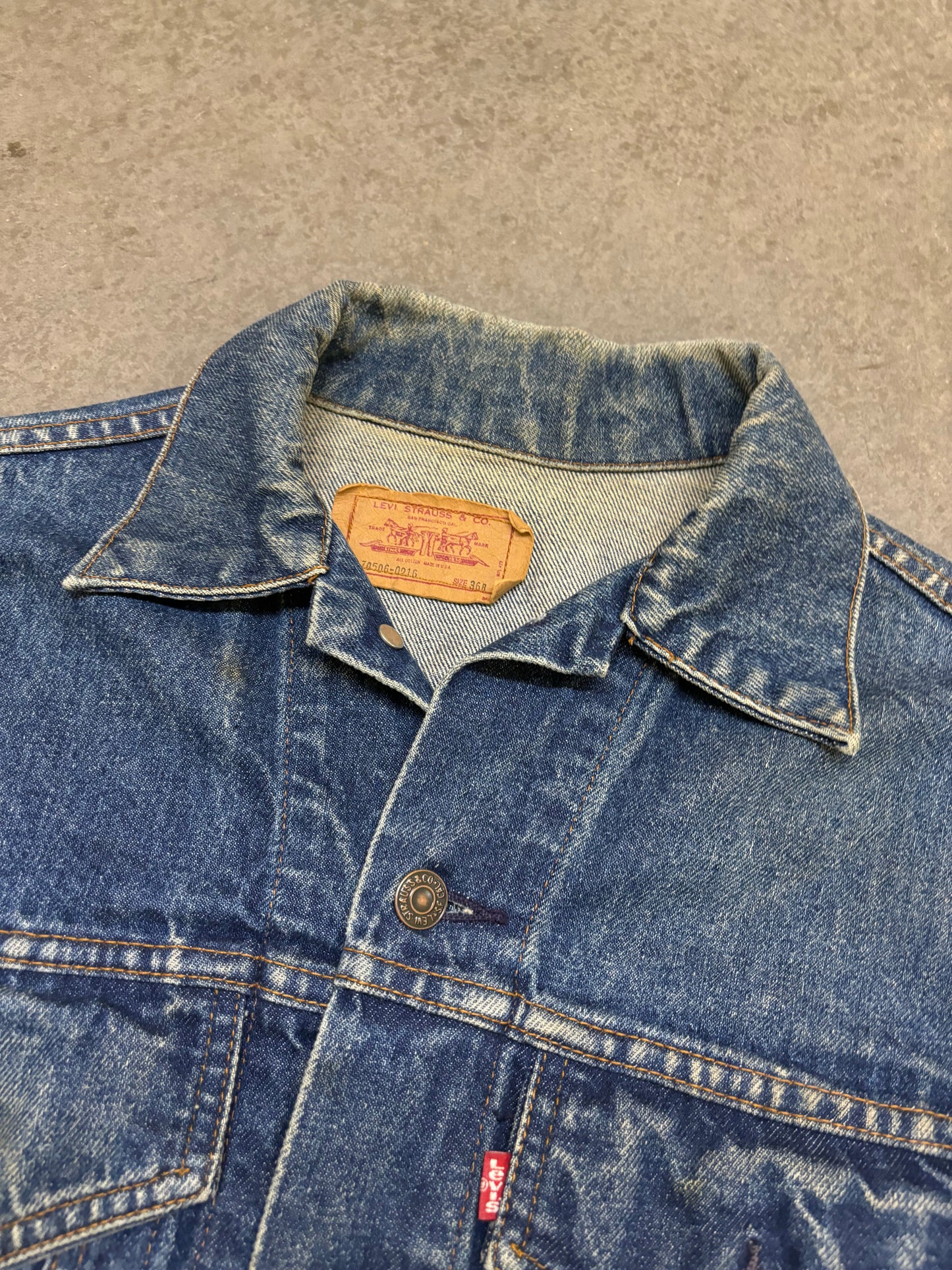 70s/80s Levis Jacket - S