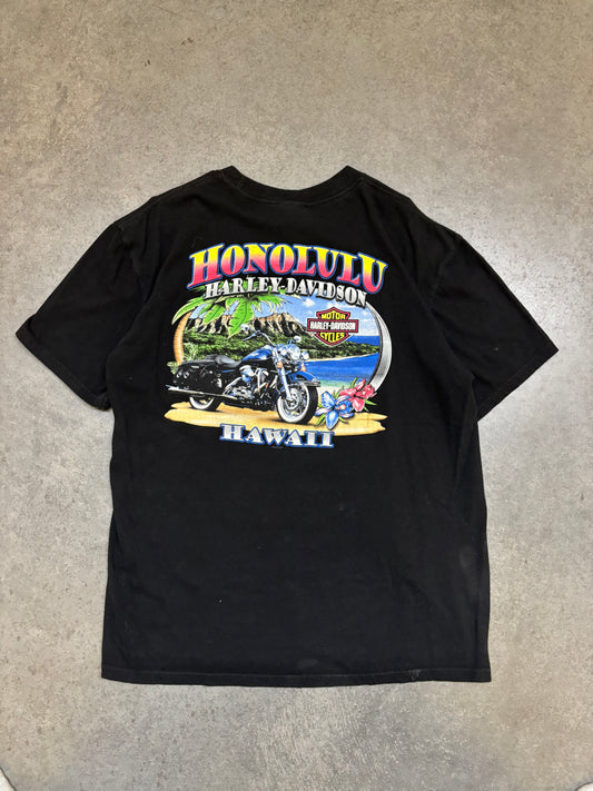 Honolulu Harley Tee - XL