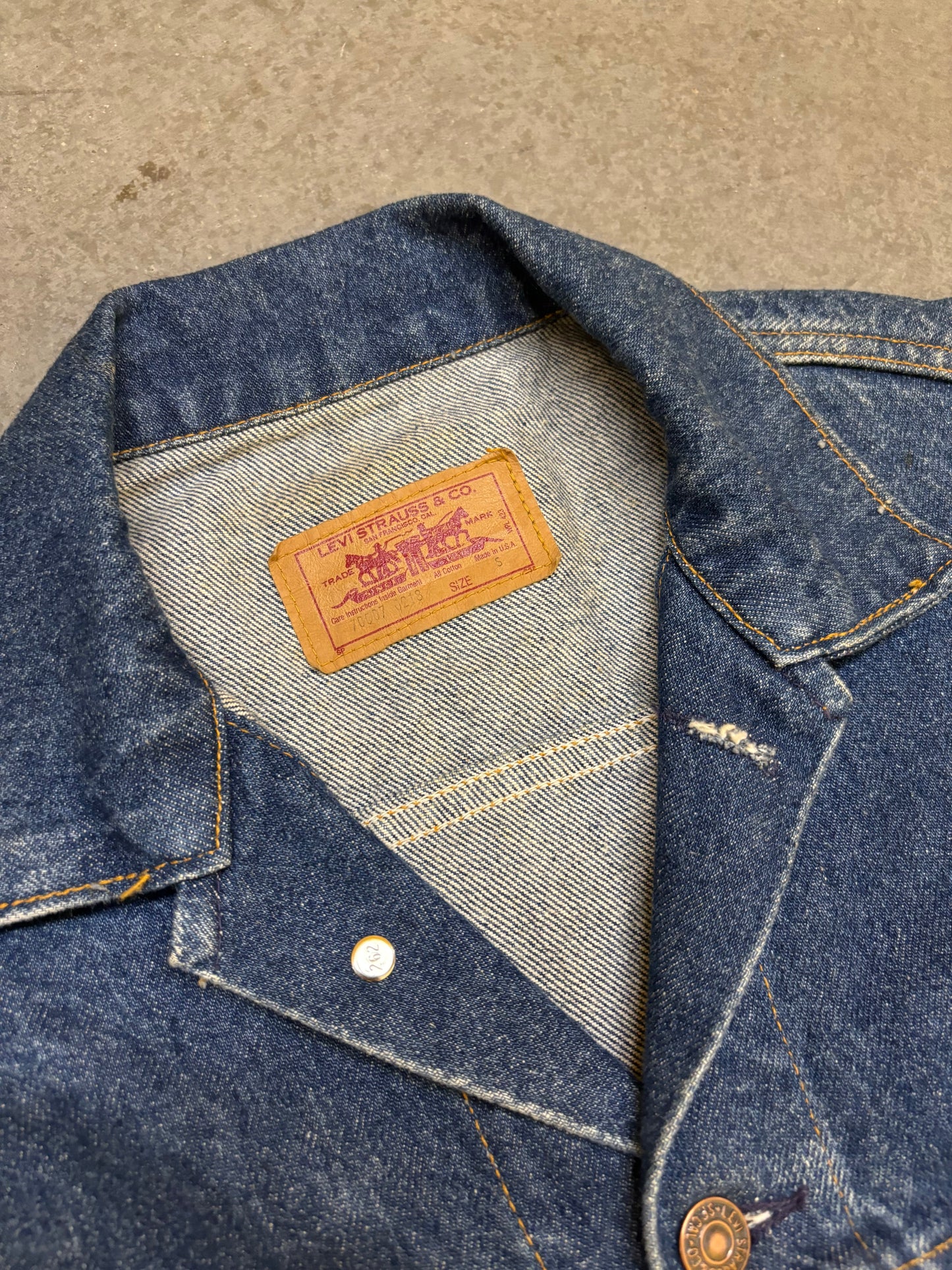 70s/80s Levis Jacket - M