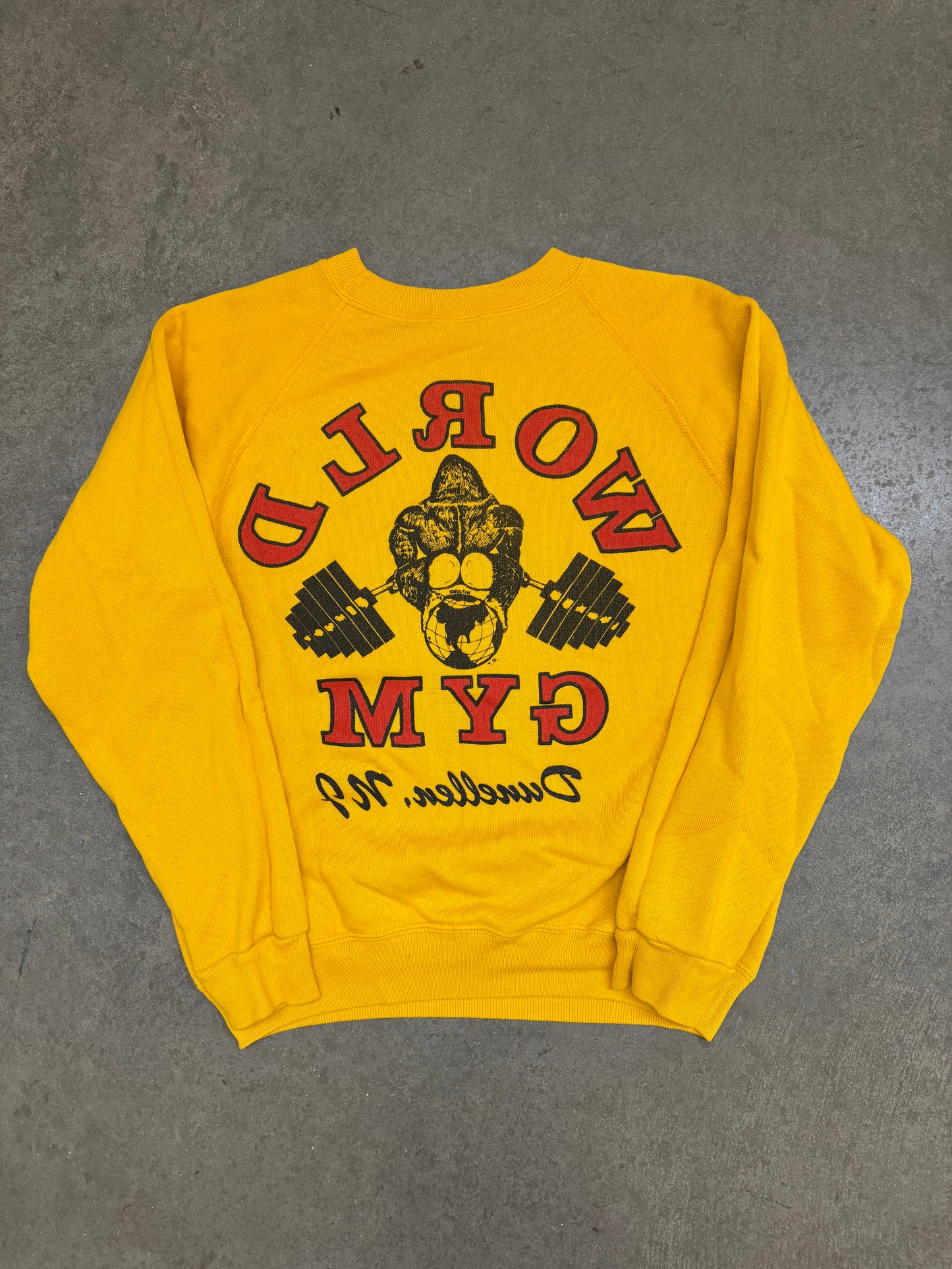 80s World Gym Sweatshirt - S