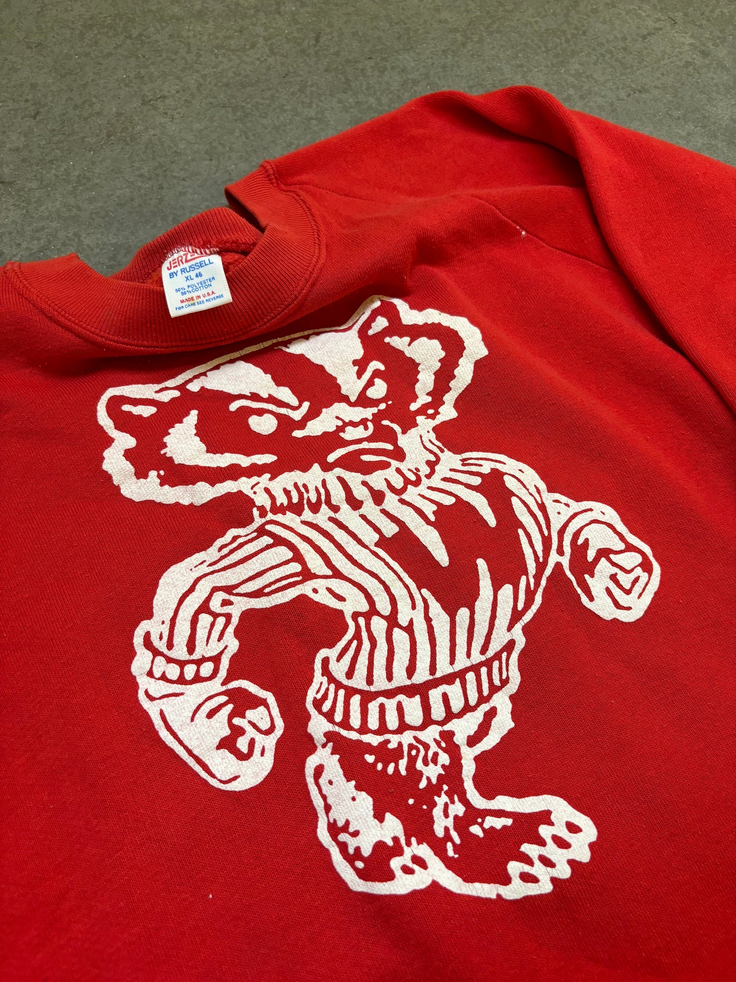 80s Wisconsin Badgers Sweatshirt - XL